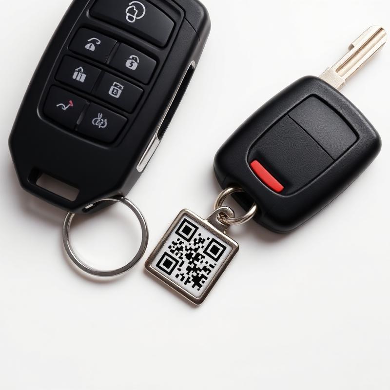 QR Keychain